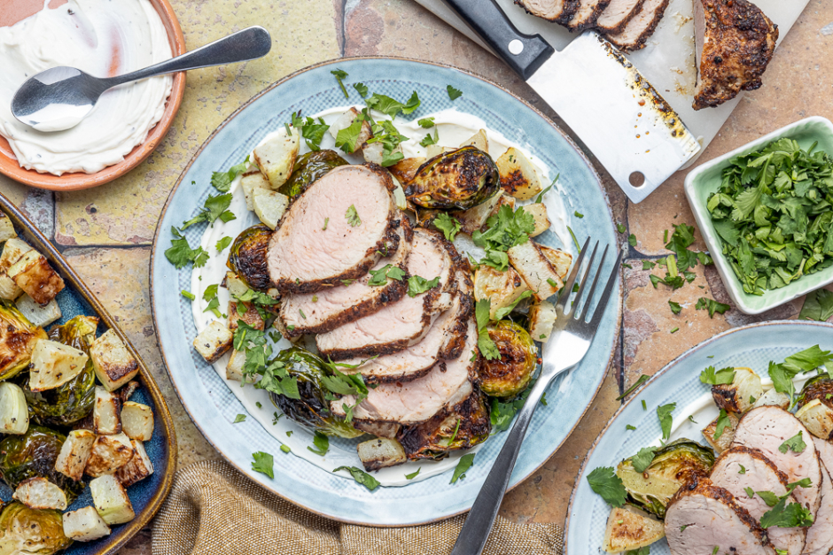 Spice-Roasted Caribbean Pork Tenderloin