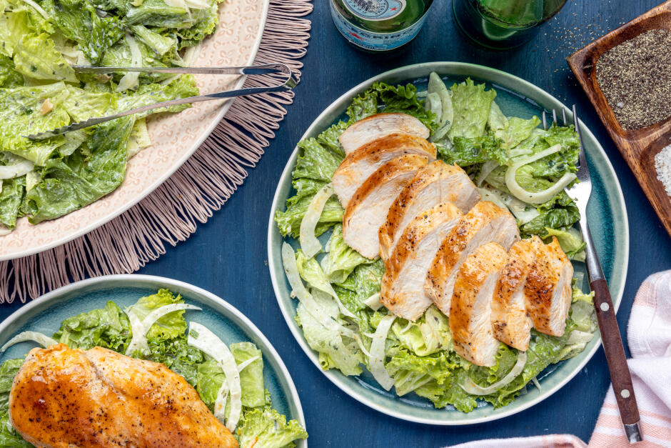 Buffalo Buttered Chicken Salad