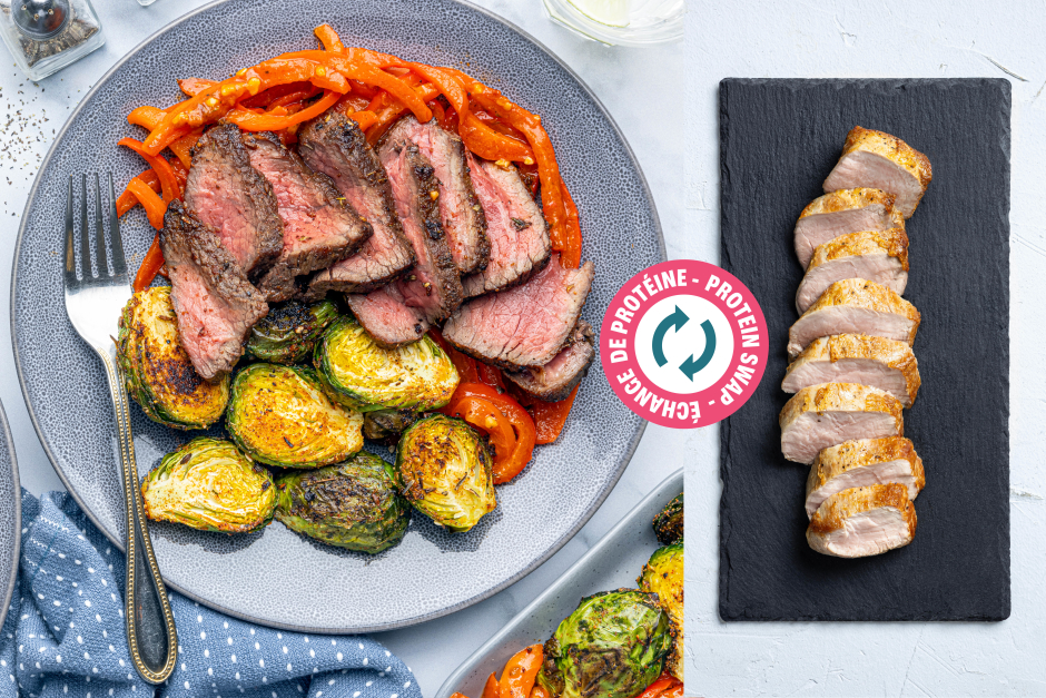 Protein Swap | Seared Pork Tenderloin with Warm Sweet Pepper Salsa