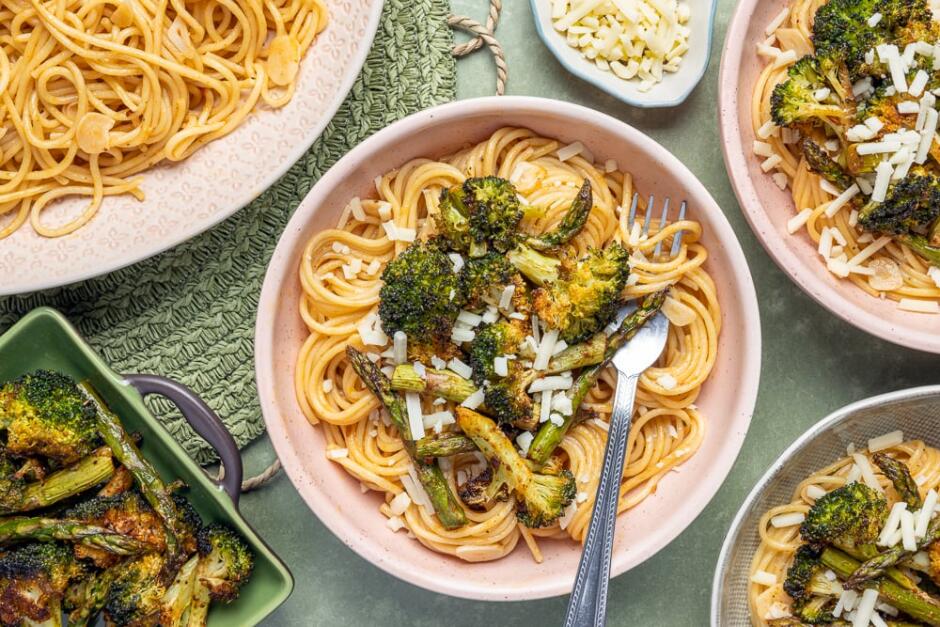 Spaghetti aillé aglio e olio