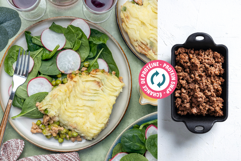 Protein Swap | Beef Skillet Shepherd’s Pie