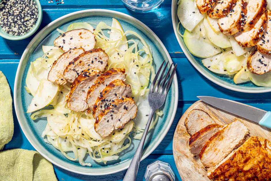 Sesame-Lime BBQ Chicken Breasts