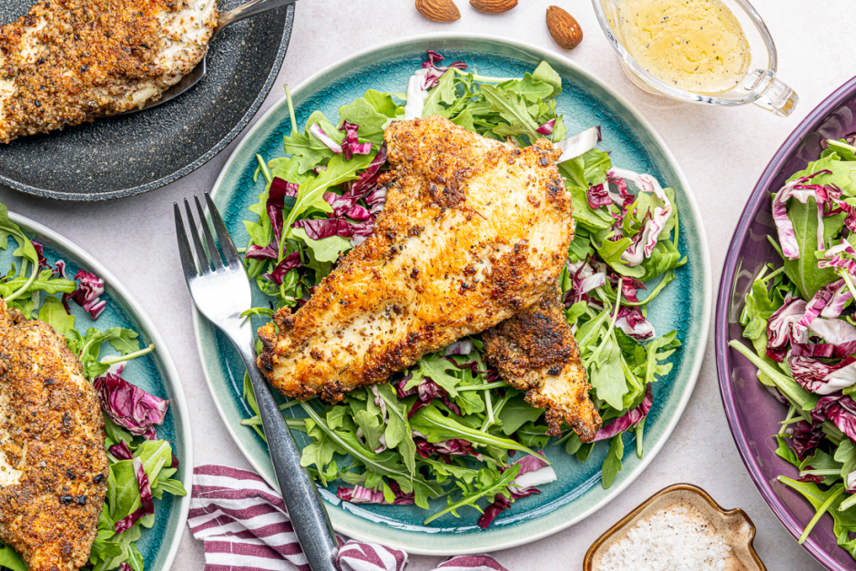 Almond Flour Chicken Breast Milanese