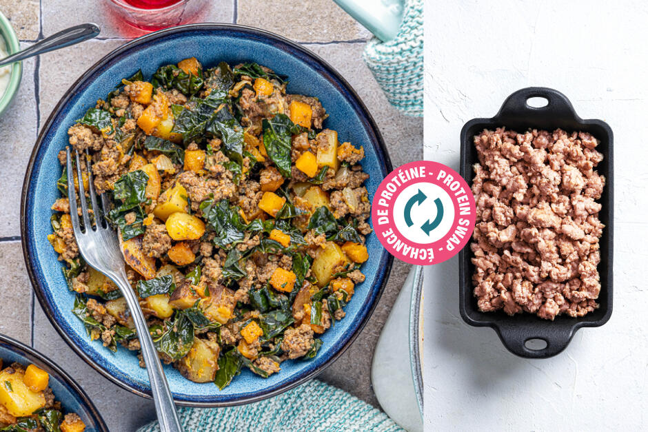 Protein Swap | Homestyle Veggie-Loaded Sausage Meat Hash