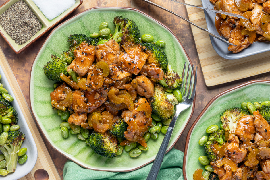 Ginger-Sesame Chicken
