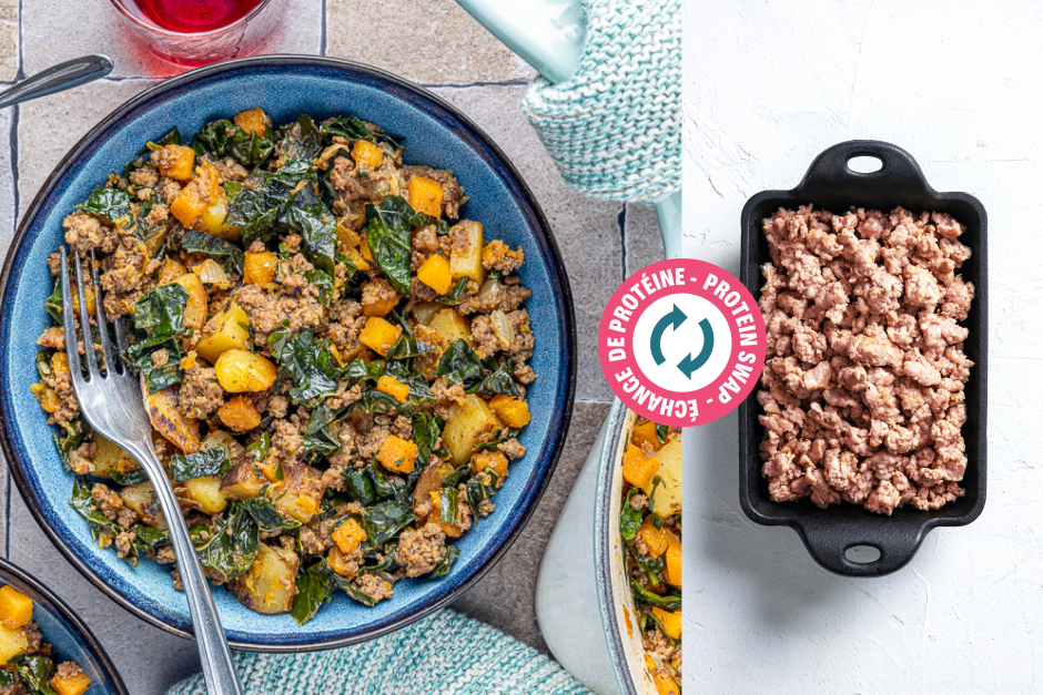 Protein Swap | Homestyle Veggie-Loaded Pork Hash