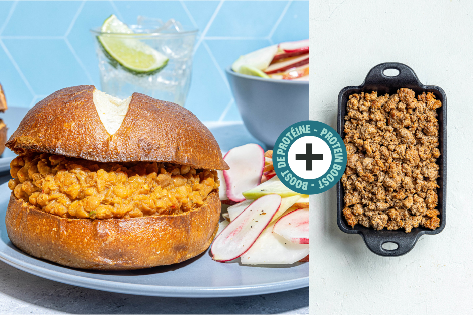 Boost de protéines | Sloppy Joes BBQ au chorizo