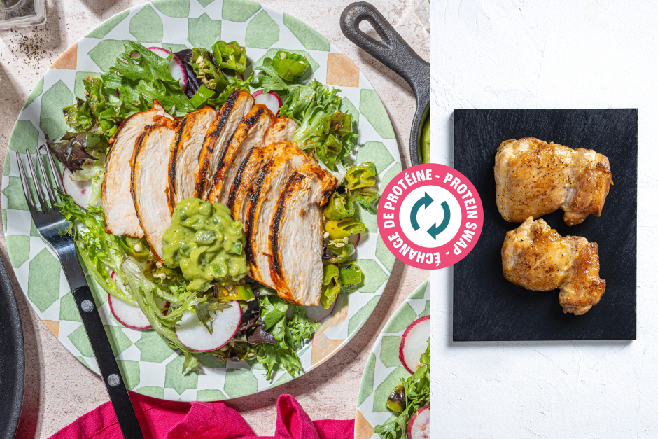 Protein Swap | Peruvian Chicken Thighs a la Brasa