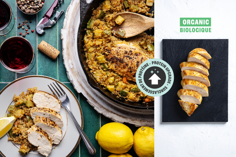 Protein Upgrade | Lemony ORGANIC Chicken Breast Skillet