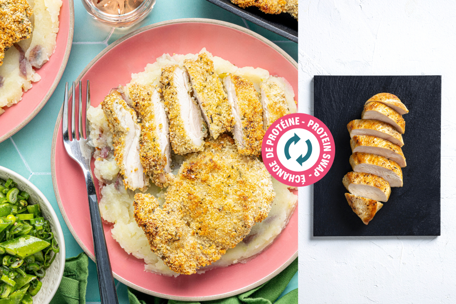 Échange de protéine | Poitrines de poulet crème sure et oignons à la friteuse à air