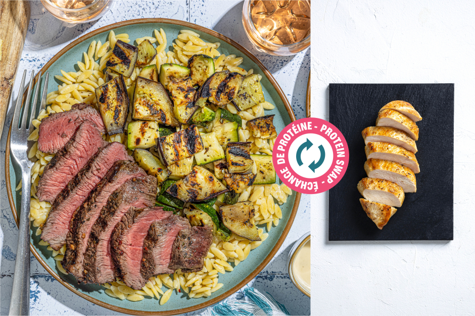 Protein Swap | Chicken & Mixed Veggie Italian Grill