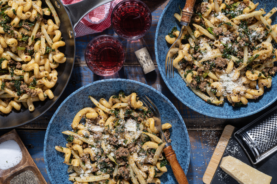 Hearty Ground Beef Pasta