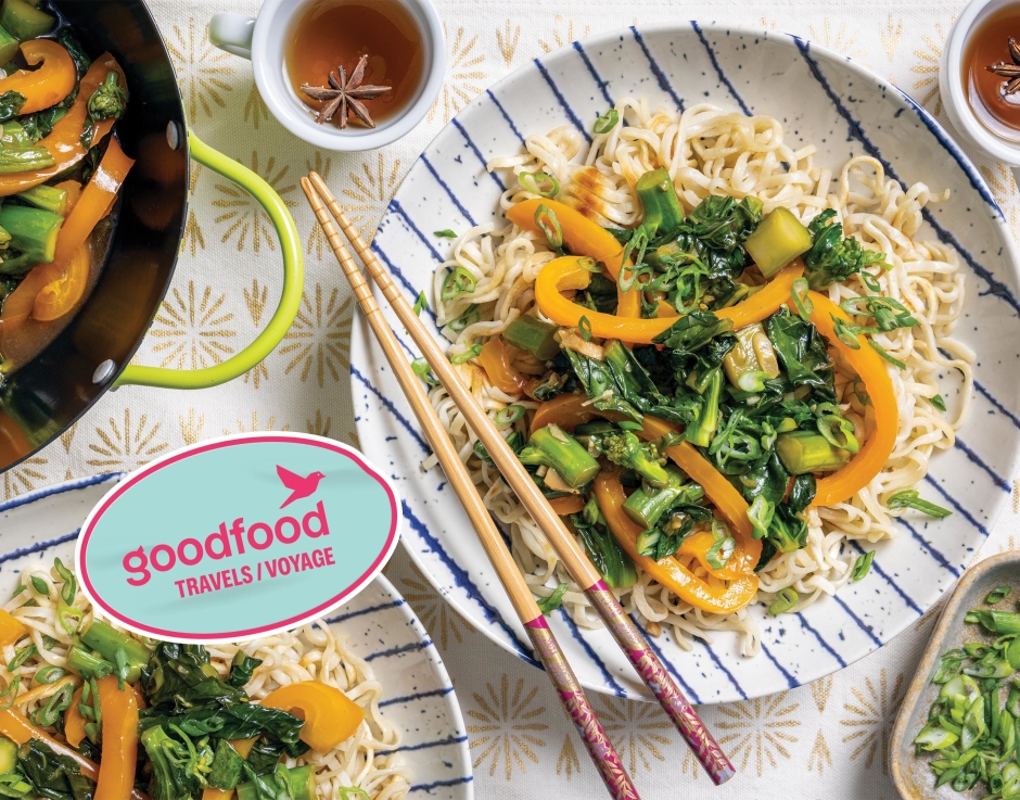 Goodfood Travels: Hong Kong Veggie Chow Mein