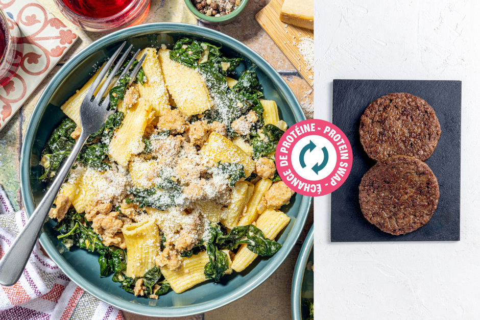 Protein Swap | White Bolognese with Impossible™ Beef