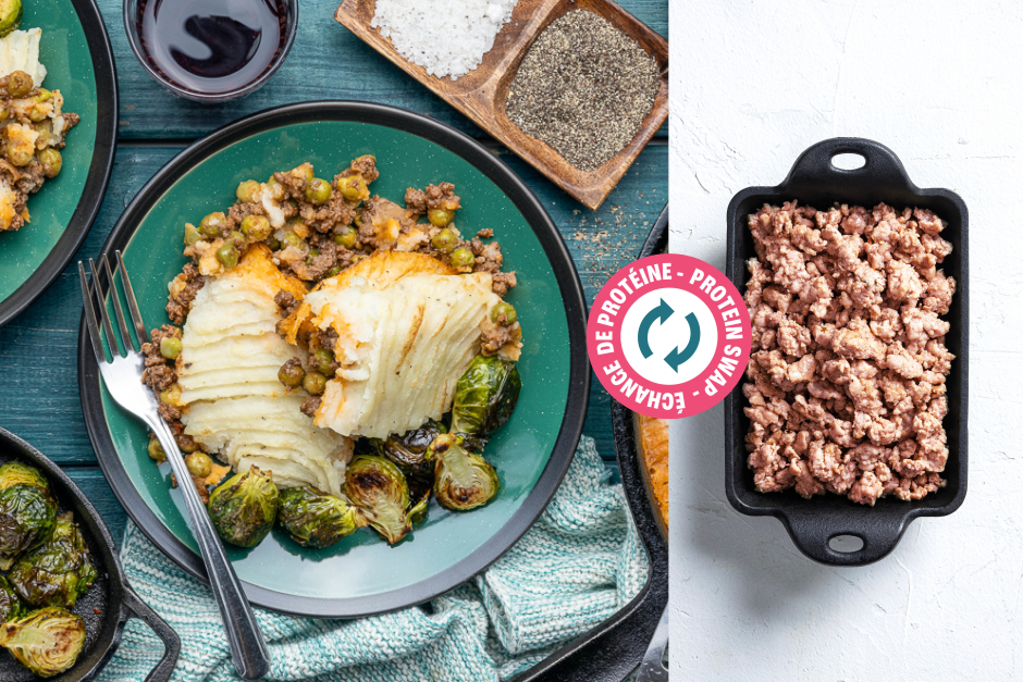 Protein Swap | Skillet Turkey Cottage Pie