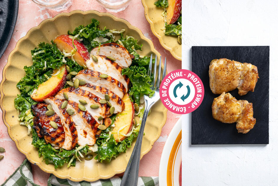 Protein Swap | BBQ-Glazed Chicken Thighs