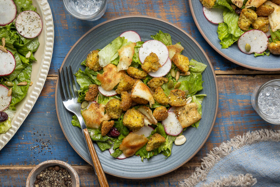 Middle Eastern Caesar Salad
