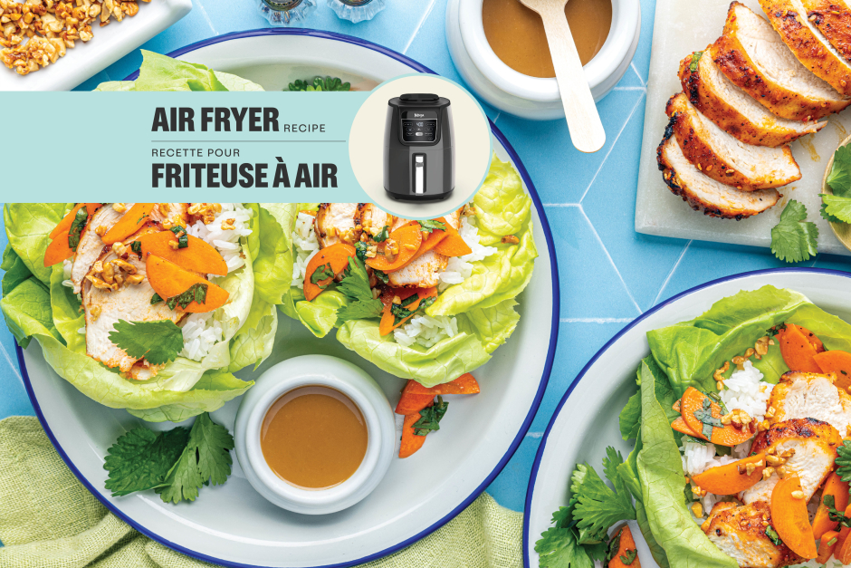 Satay-Inspired Chicken Lettuce Cups