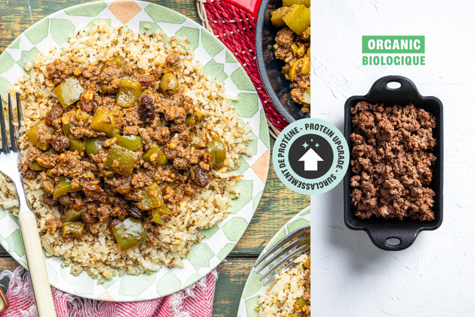 Protein Upgrade | ORGANIC Beef Picadillo