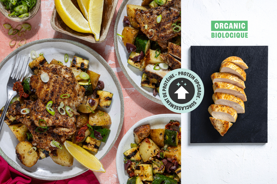 Protein Upgrade | Grilled Greek ORGANIC Chicken Breasts