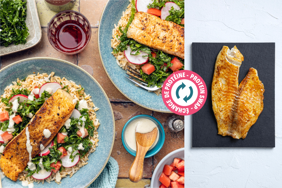 Protein Swap | Tex-Mex Tilapia Taco Bowls