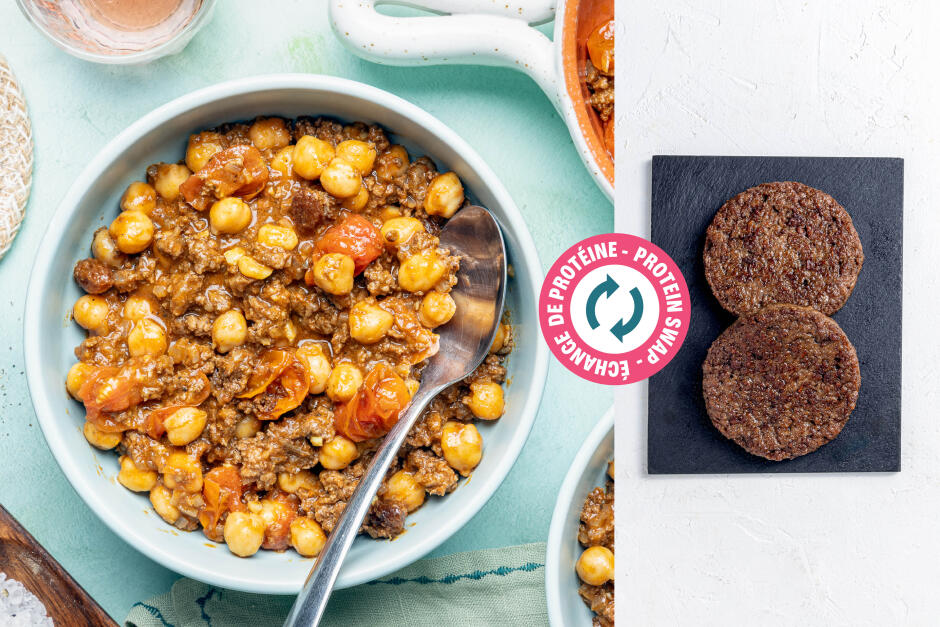 Protein Swap | Quick Ras el Hanout Impossible™ Beef Chili
