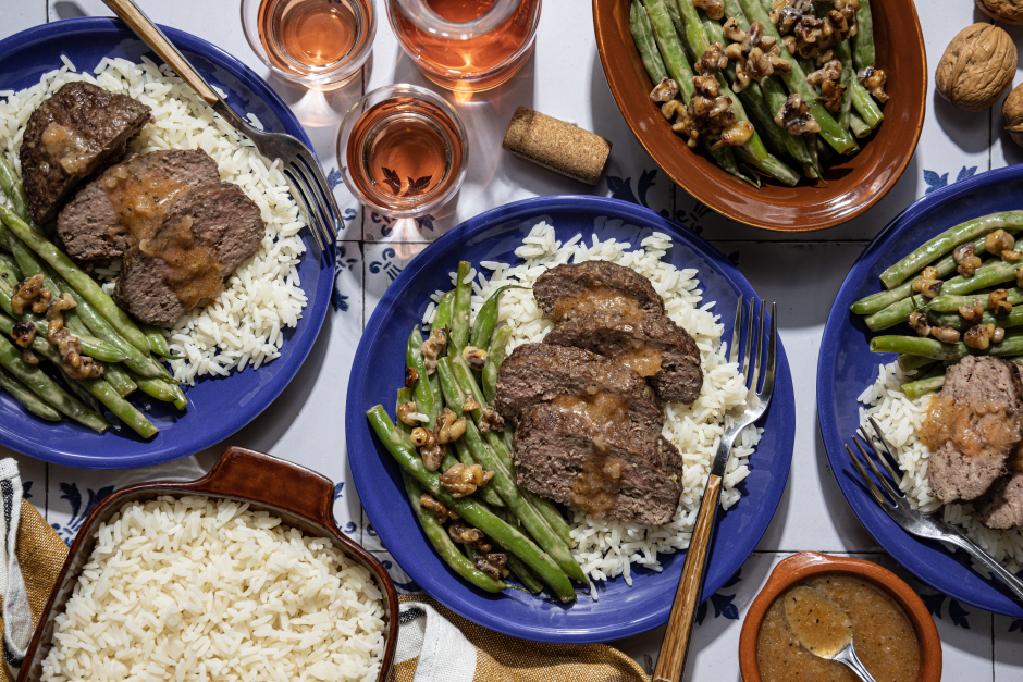 Saucy Beef Meatloaves