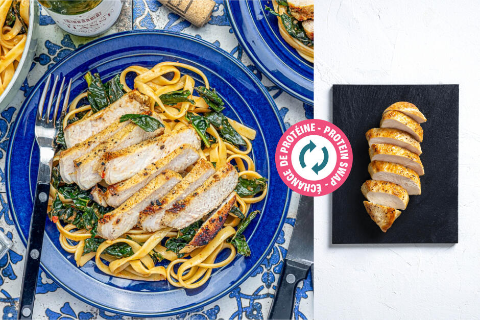 Protein Swap | Italian Chicken Breast Night