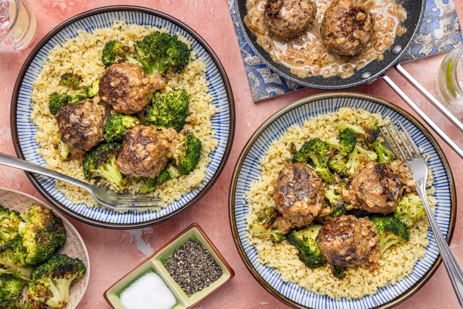 Carb-Wise: Creamy Swedish-Style Beef Meatballs