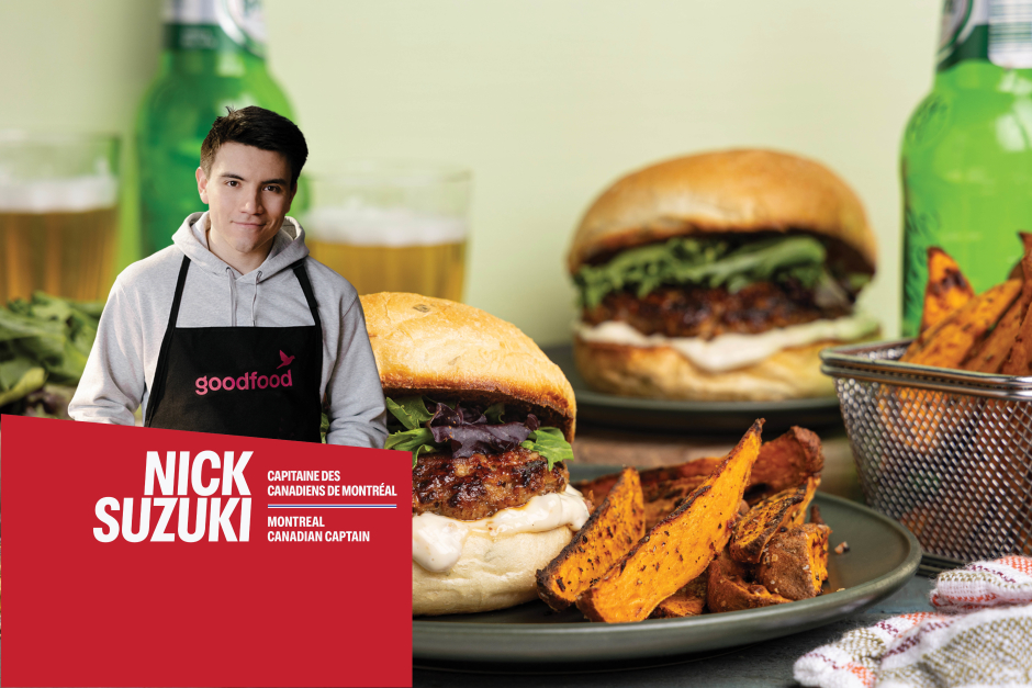 Nick’s Pick | Pork & Cheddar Burgers with Caramelized Onion Mayo