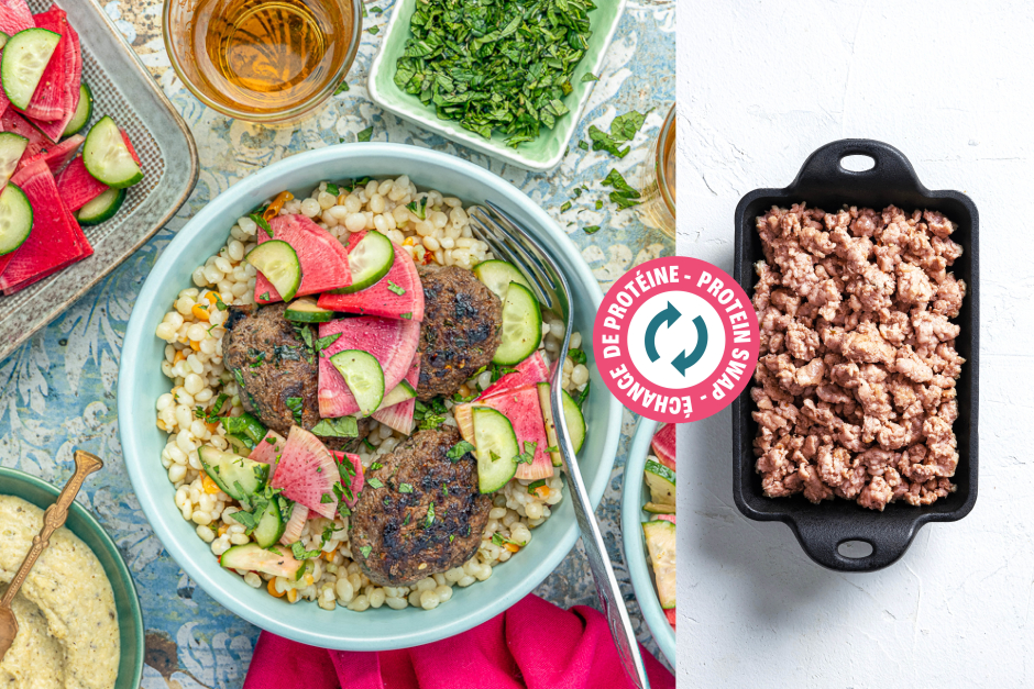 Protein Swap | Minty Spiced Pork Kefta