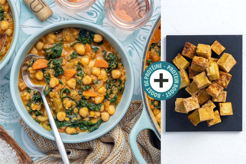 Protein Boost | One-Pot Moroccan Tofu Harira