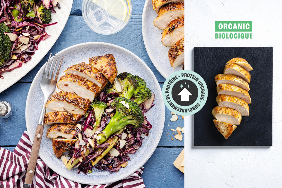 Protein Upgrade | Honey-Mustard ORGANIC Chicken