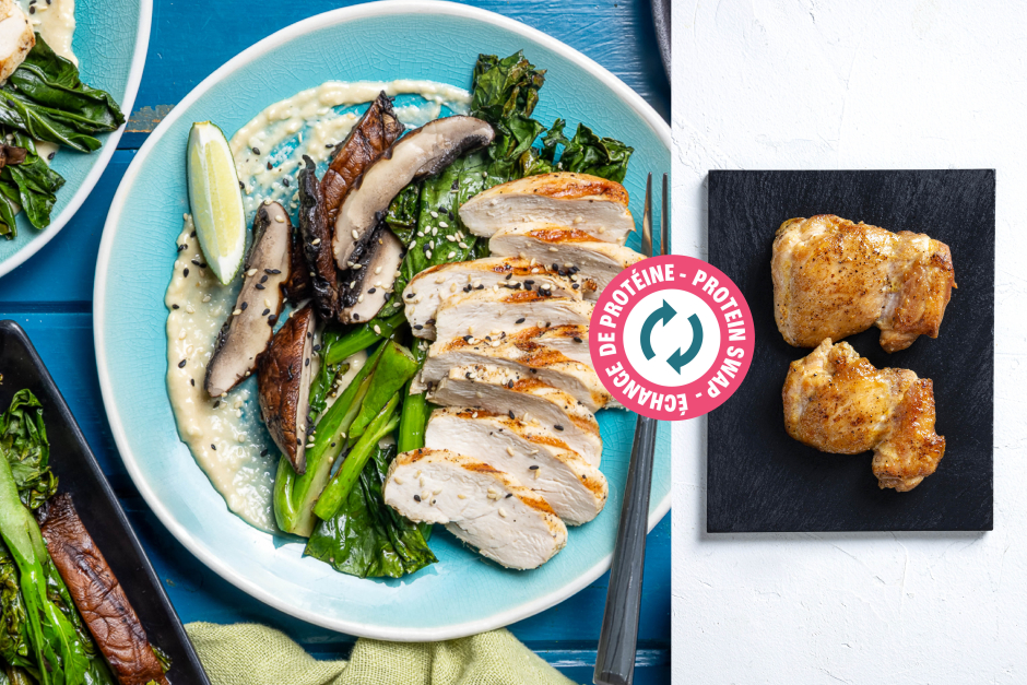 Protein Swap | Grilled Sesame Butter Chicken