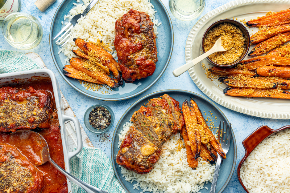 Beef ’n’ Baked-In Veg Mini Meatloaves