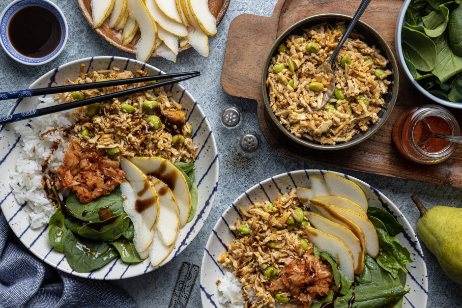 Hoisin Tofu Vegan Nourish Bowls