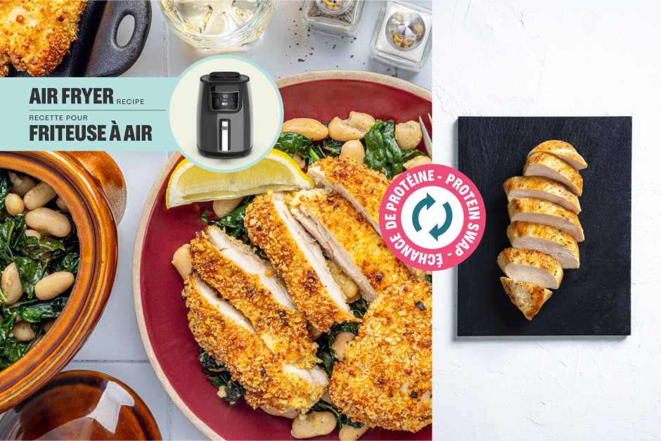 Protein Swap | Chicken Milanese with Grana Padano