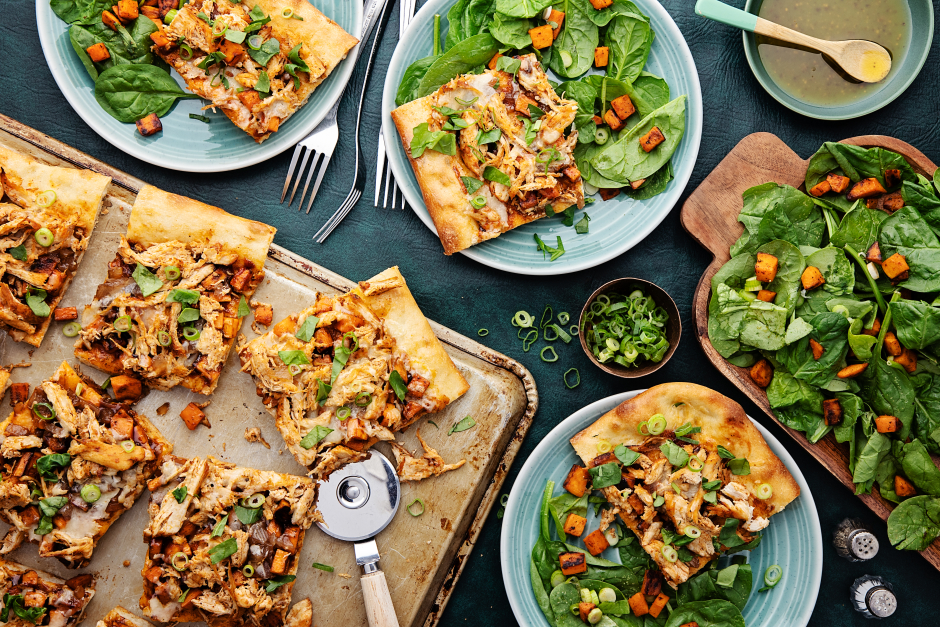 Winter’s End BBQ Chicken Pizza