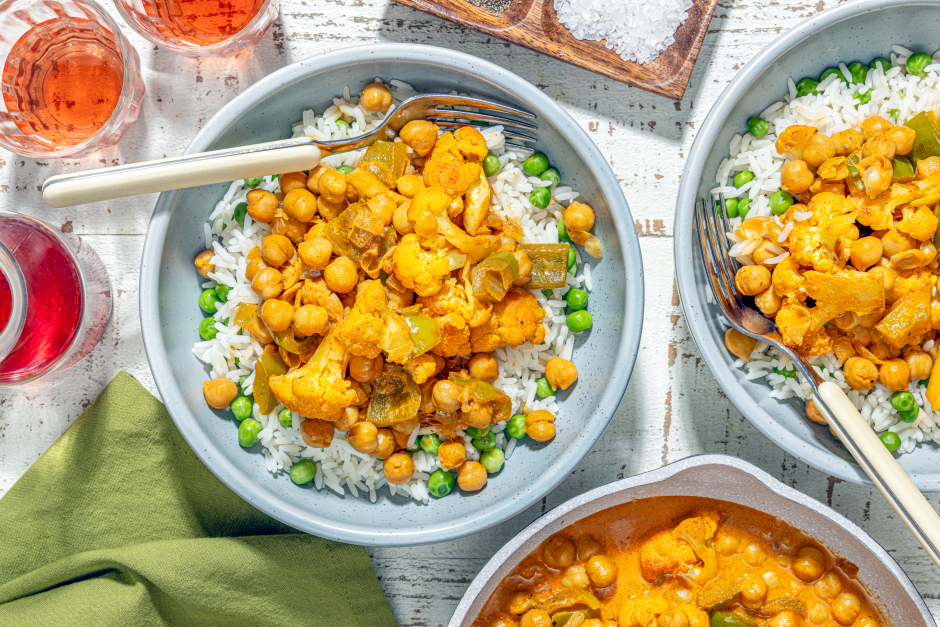 Chickpea & Cauliflower Curry