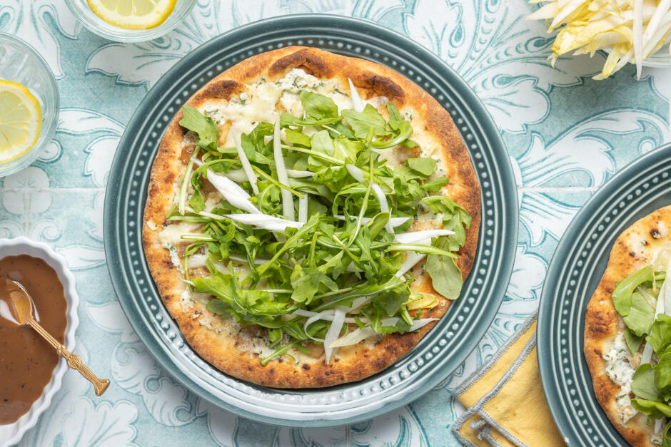 Protein Boost | Two-Cheese Bacon & French Onion Flatbreads