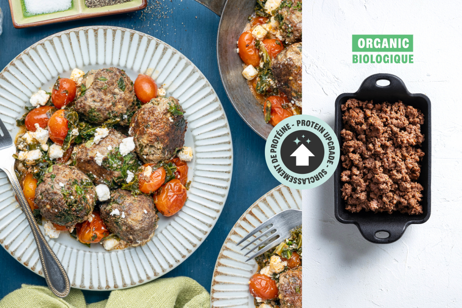 Protein Upgrade | Balkan ORGANIC Beef Meatballs