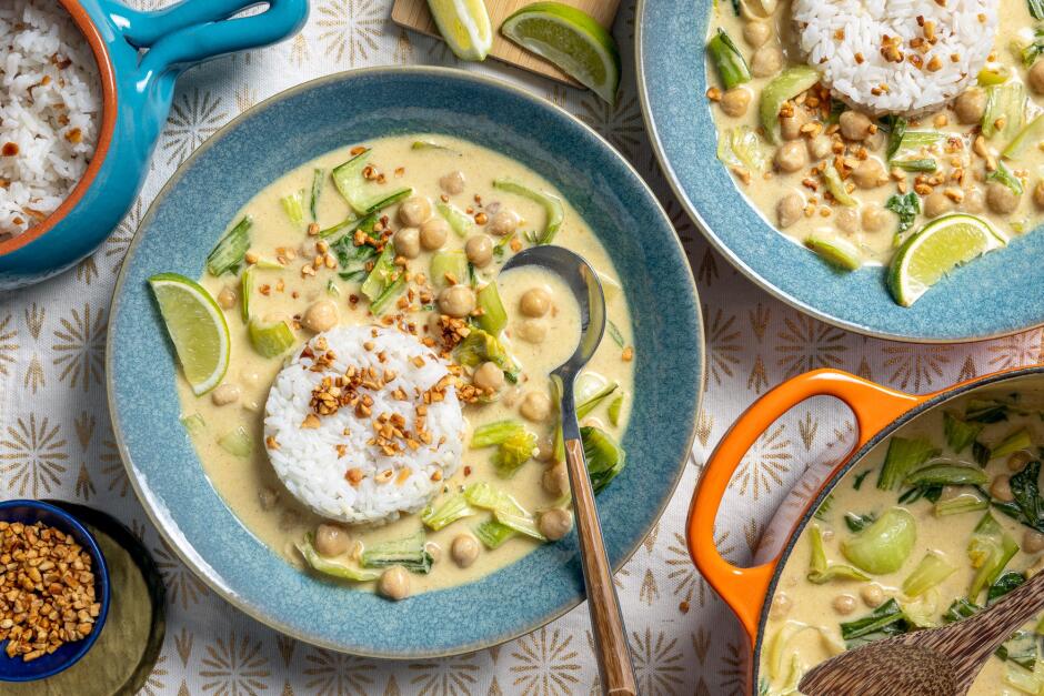 Chickpea Panang Curry