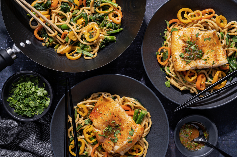 L’Artisan: Baked Black Cod with Ginger-Tahini Sauce