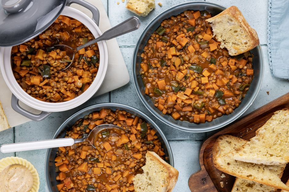 Spanish-Inspired Lentil Chili