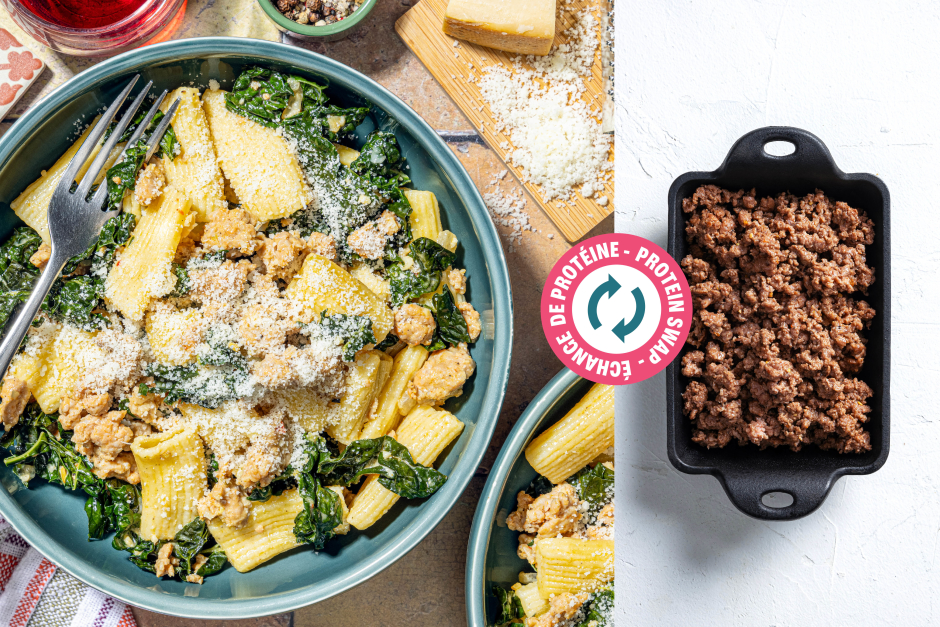 Protein Swap | White Bolognese with Ground Beef