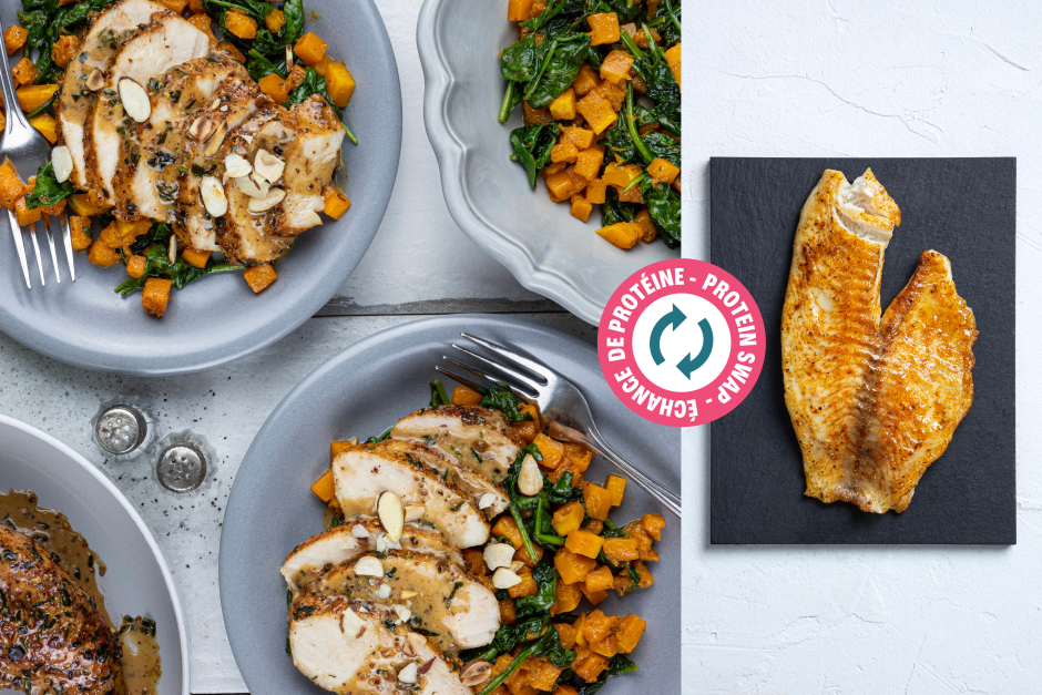 Protein Swap | Keto: Tilapia with Tarragon-Mustard Sauce