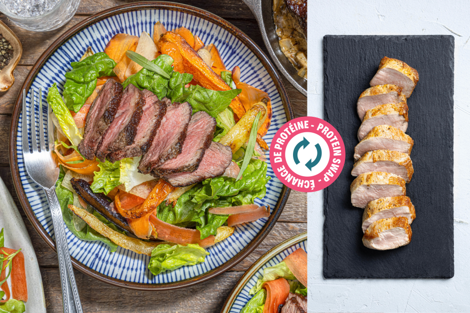 Protein Swap | Herby French Pork Tenderloin au Poivre