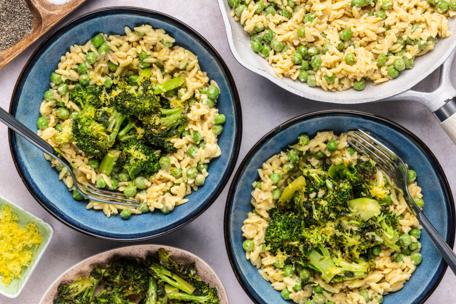 Rich Zesty Mascarpone Orzotto