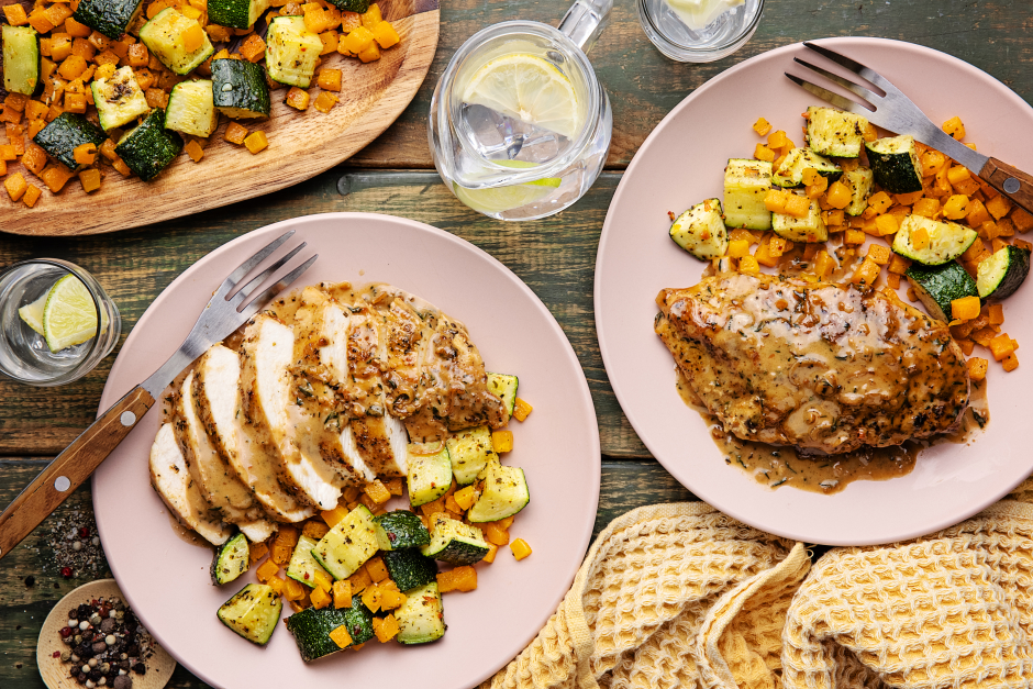 Carb-Wise: Creamy Chicken Fricassée