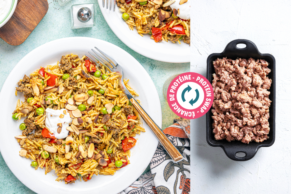 Protein Swap | Fragrant Ground Pork Hashweh